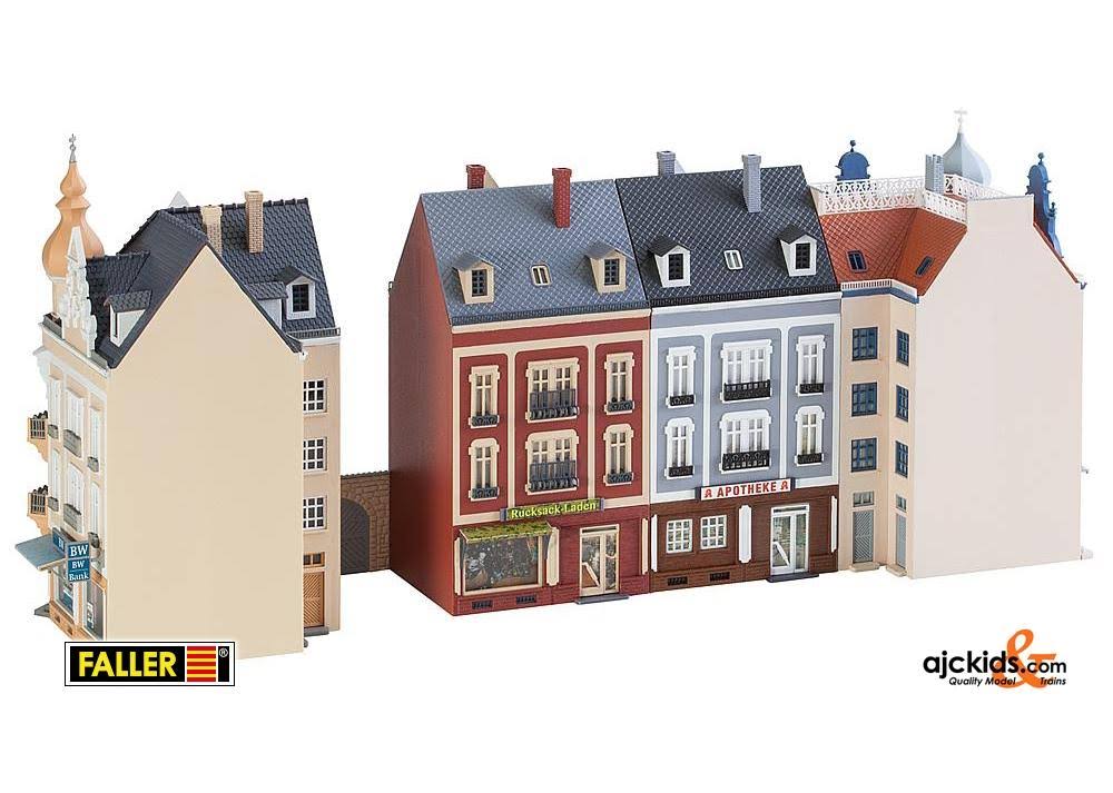 Faller 130701 Row of Downtown Structures HO Scale Building Kit