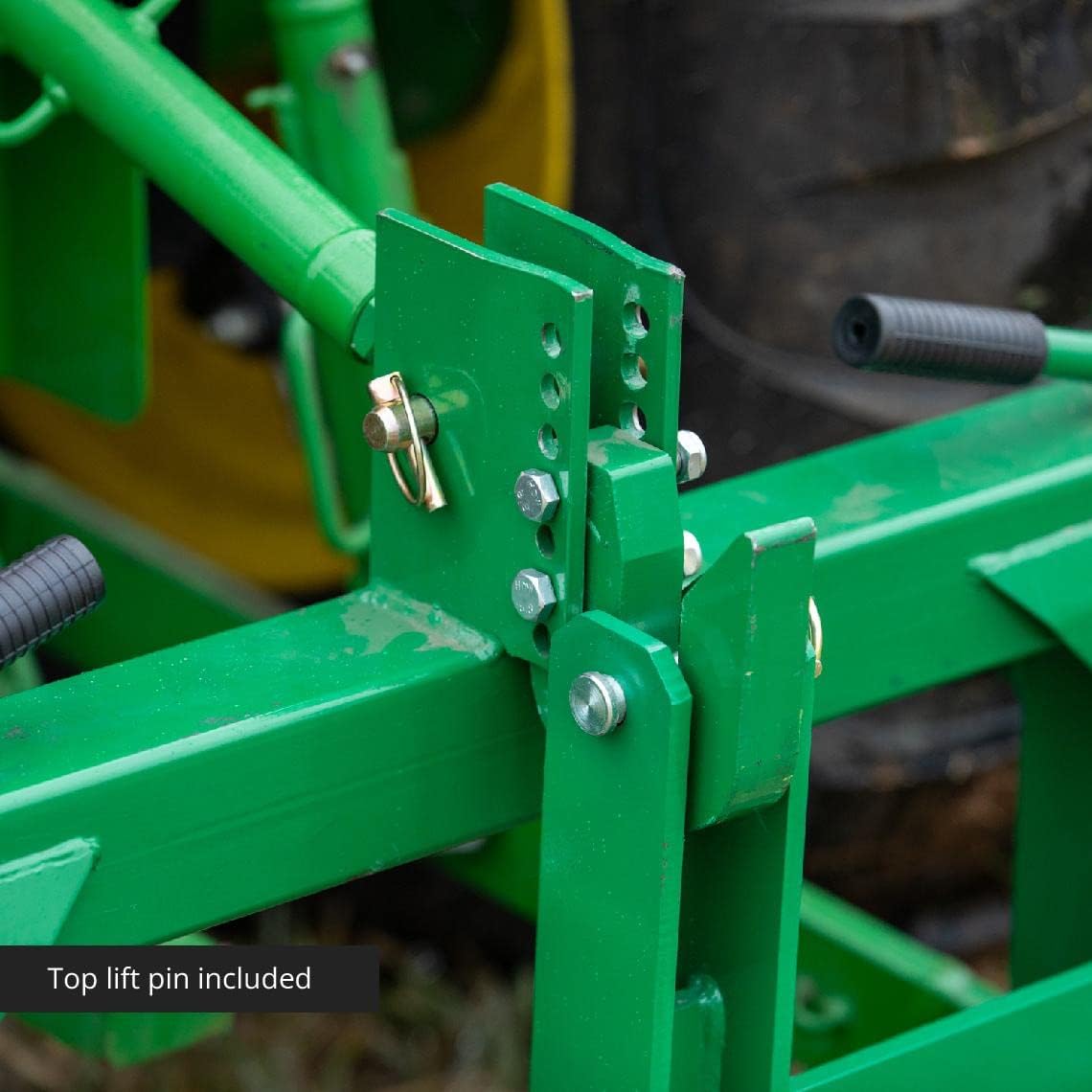 Titan Tractor Drawbar with Suitcase Weight Brackets | 2 Receiver | CAT 1 3-Pt