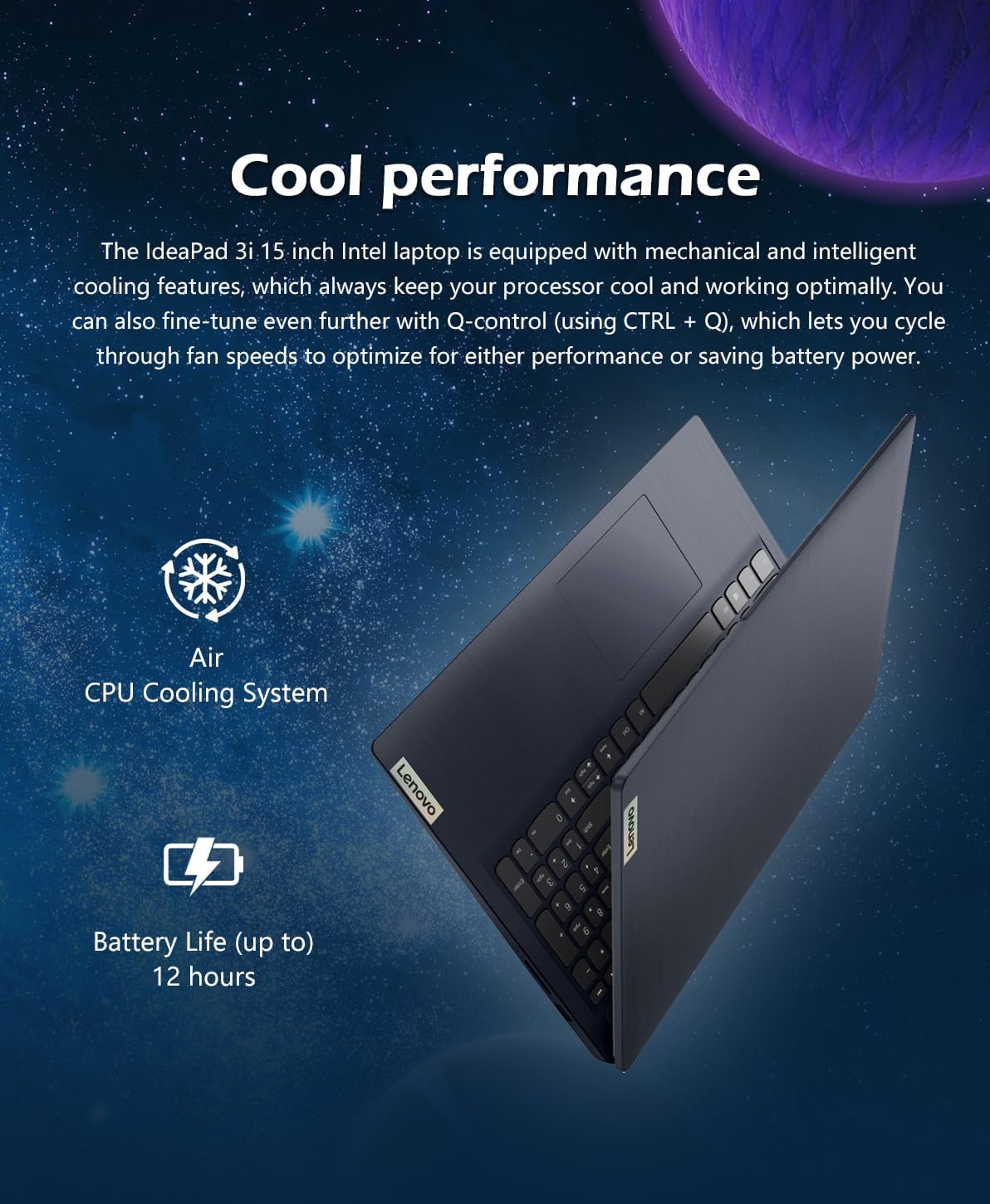 Lenovo 2023 IdeaPad 3i - Business & Home Laptop - 40GB Memory - Intel Core i3-1155G7 11th Gen - 2TB Storage - 15.6" FHD Touchscreen Display - Windows 11 - Abyss Blue - W/GaLiMu