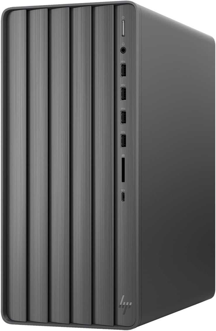 HP Business Newest 13th Generation Envy i7 Tower Desktop, Intel Core i7-13700, 32GB RAM, 1TB SSD, RJ45, SD Card Reader, HDMI, Wi-Fi 6 & Bluetooth, Wired Keyboard & Mouse, Windows 11 Pro, Black
