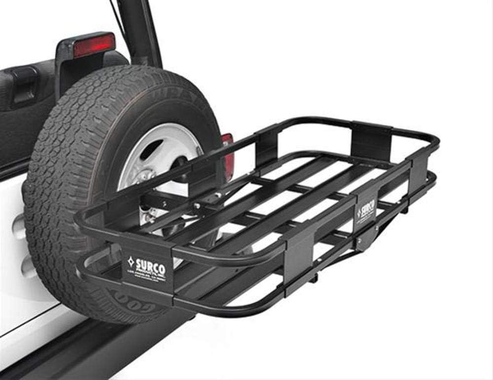 Surco SJ4319 43 x 19 Spare Tire Mount Cargo Basket