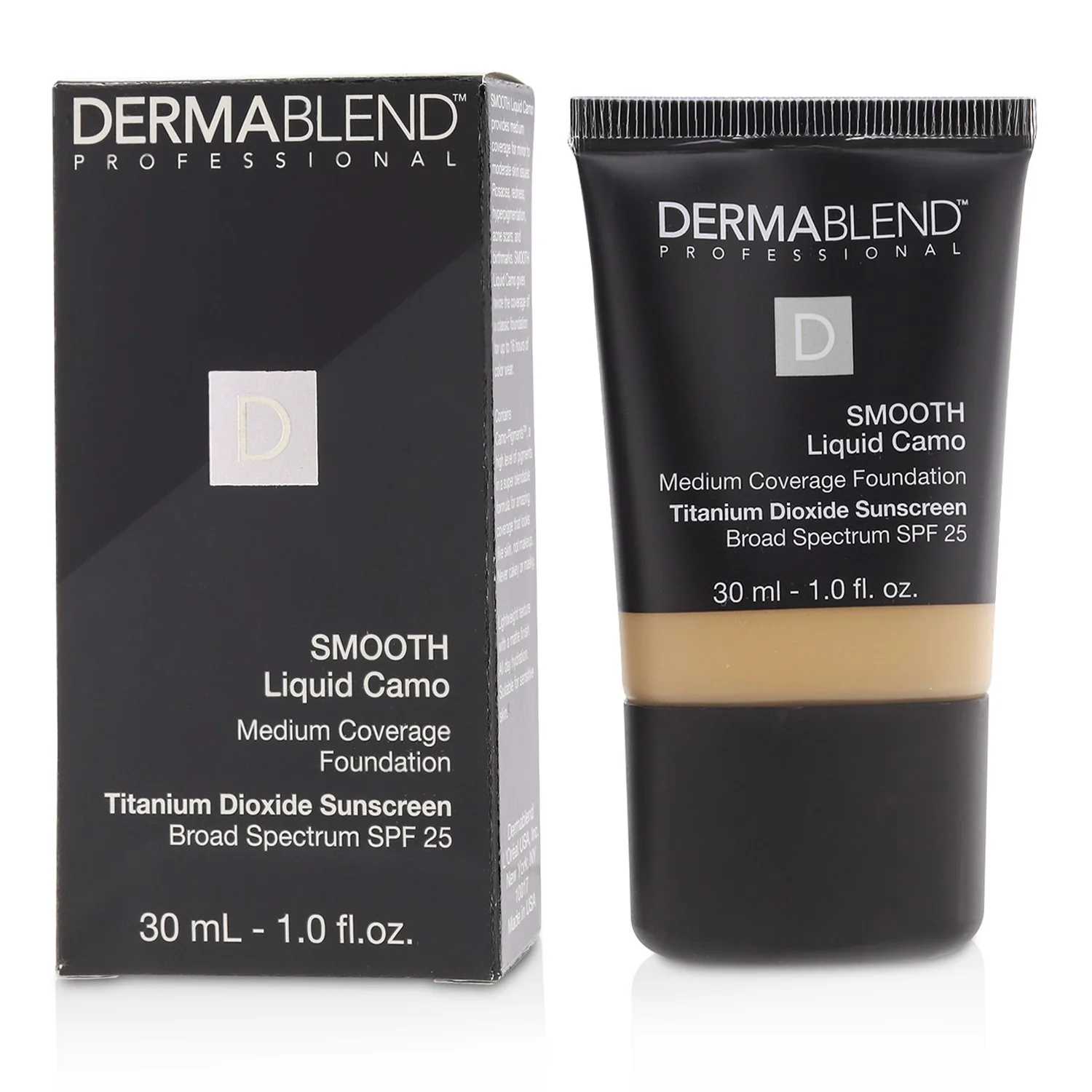 Dermablend Smooth Liquid Camo Foundation SPF 25 (Medium Coverage) - Bisque (30W)  30ml/1oz
