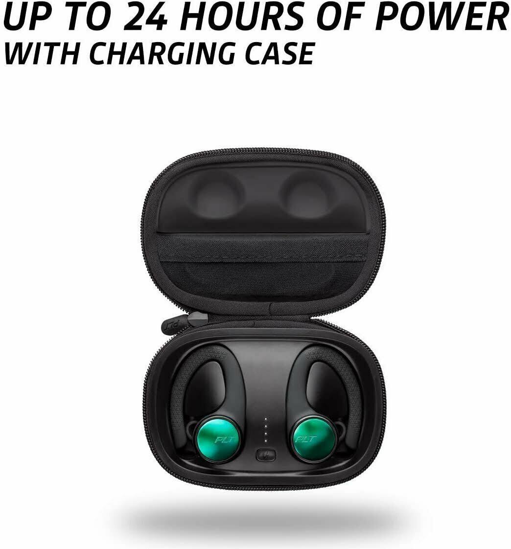 Plantronics Backbeat Fit 3150 Bluetooth 5.0 True Wireless Sport Earbuds - Black