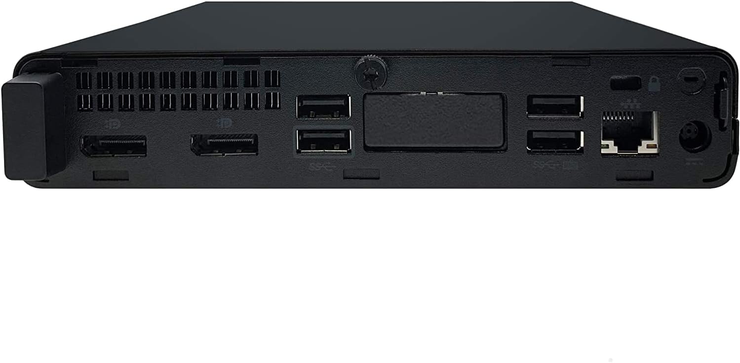 HP Elitedesk 800 G4 Desktop Computer, Intel Core I5-8500T, 8Gb Memory, 256Gb Ssd (J1-800G4ma01) (Renewed)