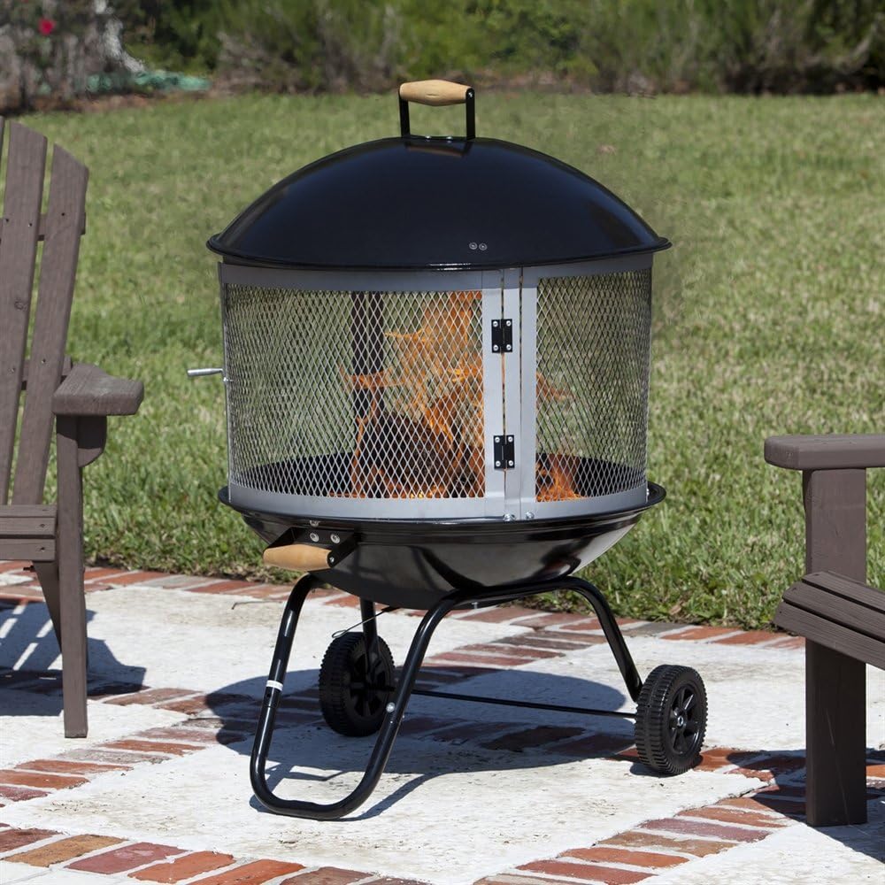 28 Patio Fireplace