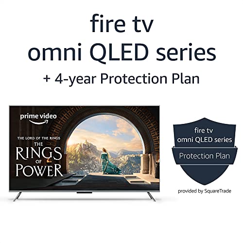 Amazon Fire TV 75" Omni QLED Series 4K UHD smart TV, Dolby Vision IQ, Fire TV Ambient Experience, local dimming, hands-free with Alexa
