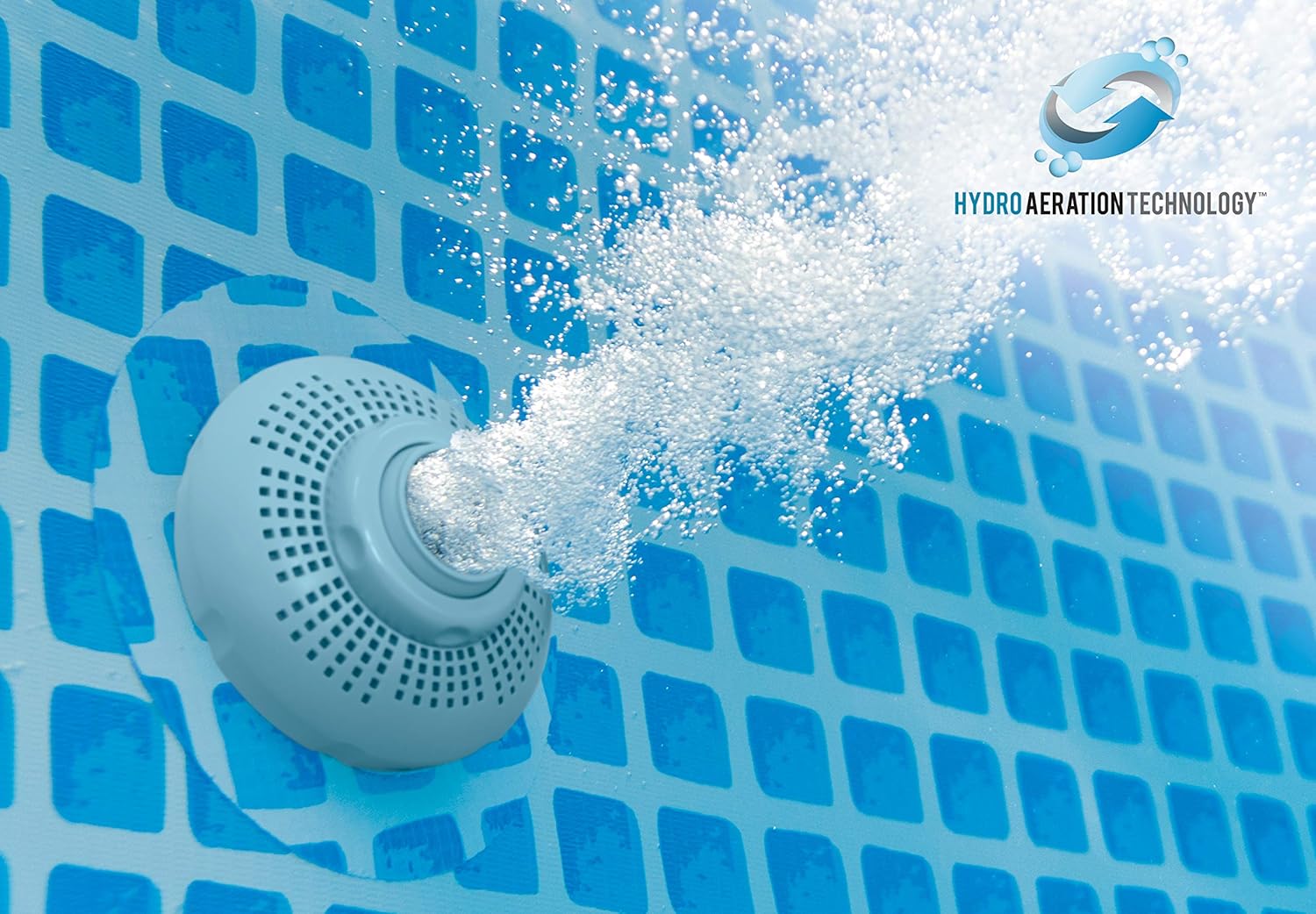 INTEX 28635EG C1500 Krystal Clear Cartridge Filter Pump for Above Ground Pools, 1500 GPH Pump Flow Rate