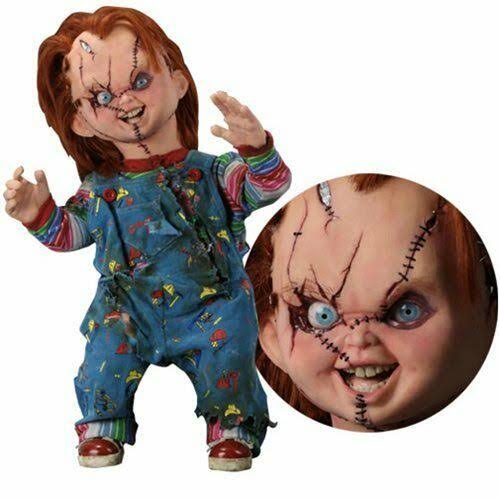 NECA Life Size Childs Play Talking Bride of Chucky Good Guy Doll