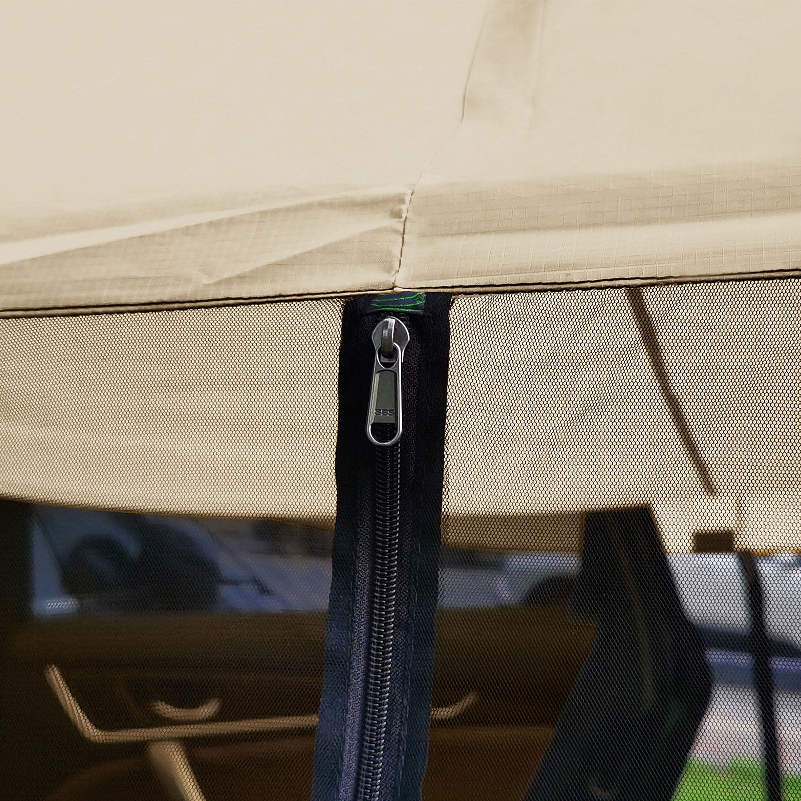 Gecheer Car Rear Extension Sunshade Tent Vehicle Trunk Side Awning Car Shelter Canopy Beach Sun Shelter for Outdoor Camping Hiking Fishing
