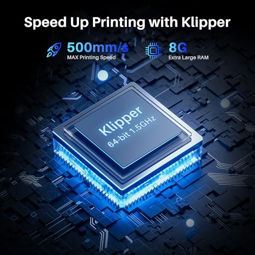 ELEGOO Neptune 3 Pro FDM 3D Printer with Auto Bed Leveling, Dual-Gear Direct Extruder, Dual Lead Screw Drive, Removable Capacitive Screen, 8.85x8.85x11in Large Printing Size