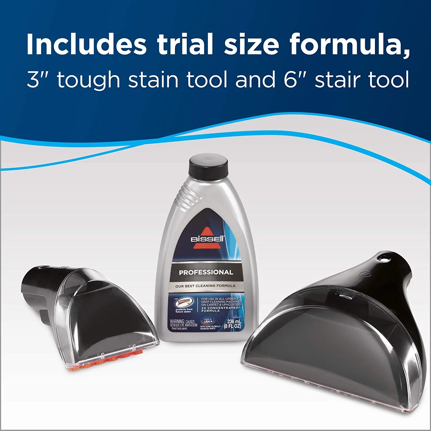 BISSELL 3624 Lightweight SpotClean Professional Portable Carpet Cleaner, Black