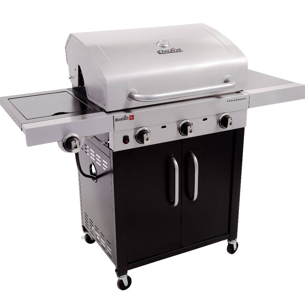 Char-Broil - Performance Series 3 Burner Gas Grill - Silver/Black