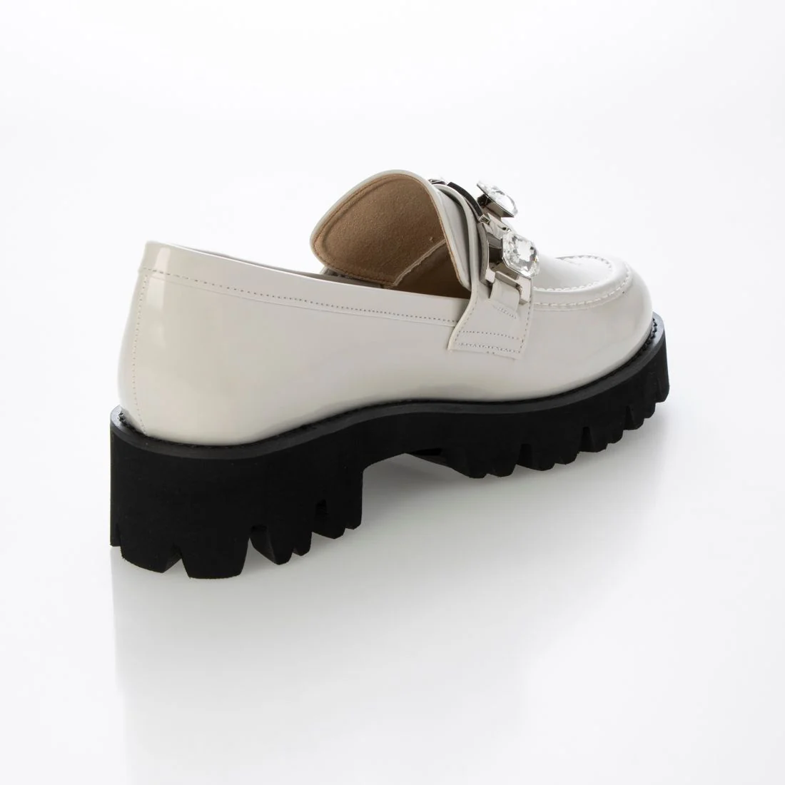 [24SS] Emma Francis Track Sole Beaded Loafers