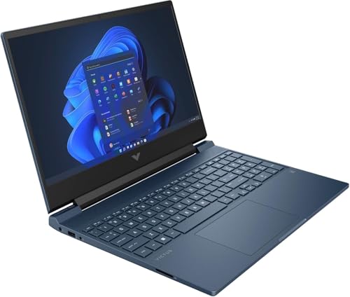 HP Victus 15 Gaming Laptop 15.6” FHD IPS Anti-Glare 144Hz Intel 8-core i5-12450H (Beat i7-11800H) 16GB RAM 512GB SSD GeForce RTX 3050 Backlit B&O Fast Charging Win11 Blue w/ICP Accessory