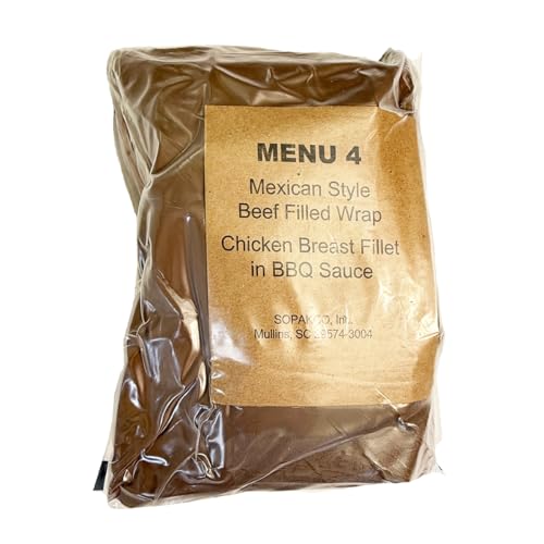 First Strike Ration – 2027 Inspection Date – Military MRE Case (9 Menus) – 24-Hour Compact Meal Kit – Emergency, Survival, Tactical Use – 9 Rations