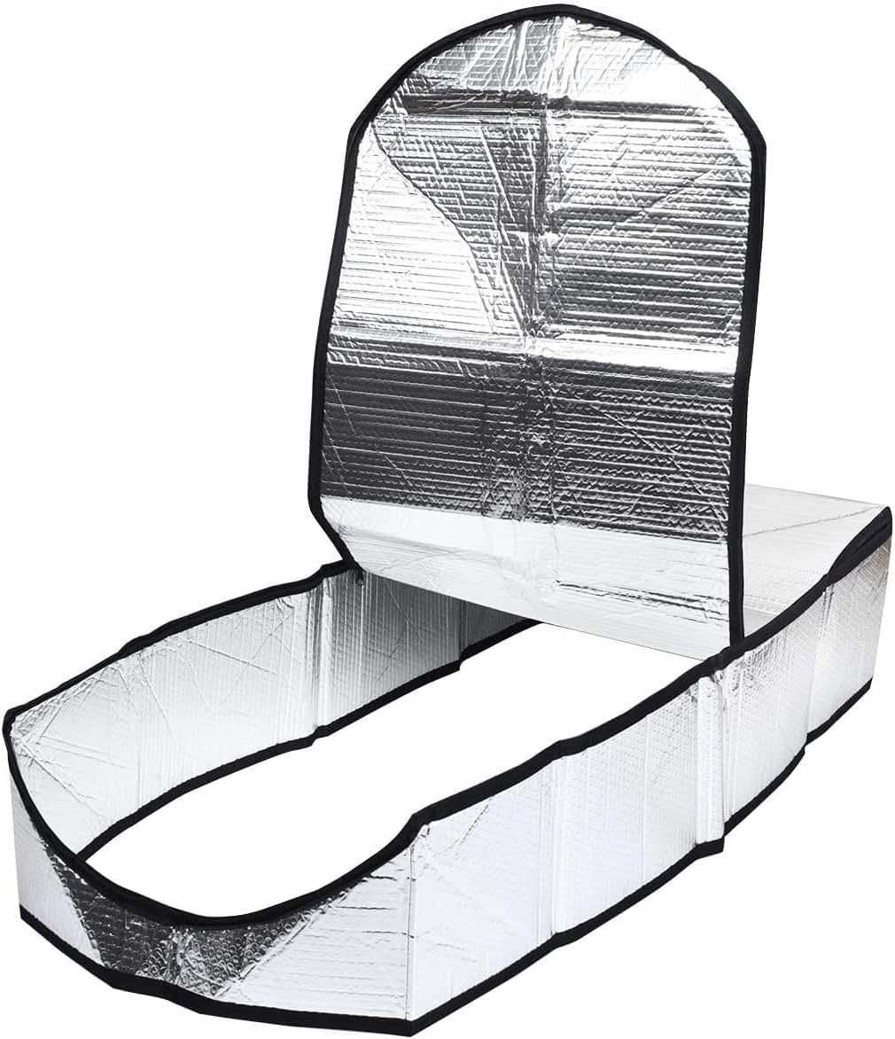 Attic Stairs Insulation Cover 25x54x11 Pack of 10 Attic Door Insulation Covers R-Value 230 GSM Attic Insulation Cover Attic Fan Insulation Cover, Attic Tent Insulation Cover with Zipper Access