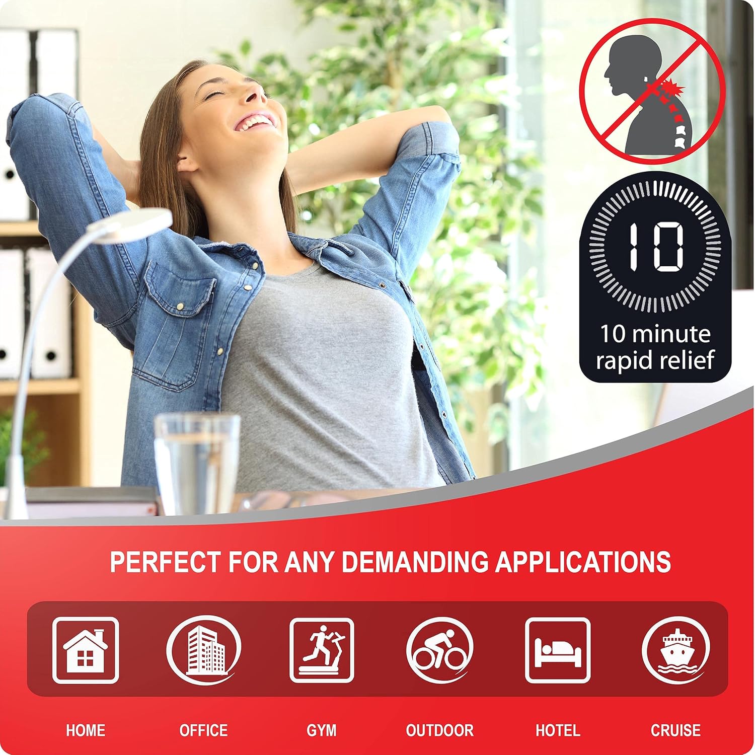 Cervical Neck Traction Device Inflatable Neck Stretcher for Neck Support & Neck Pain Relief, Neck and Shoulder Relaxer, Neck Curve Restorer, AJUVIA Neck Vitalizer™ Pack of 2