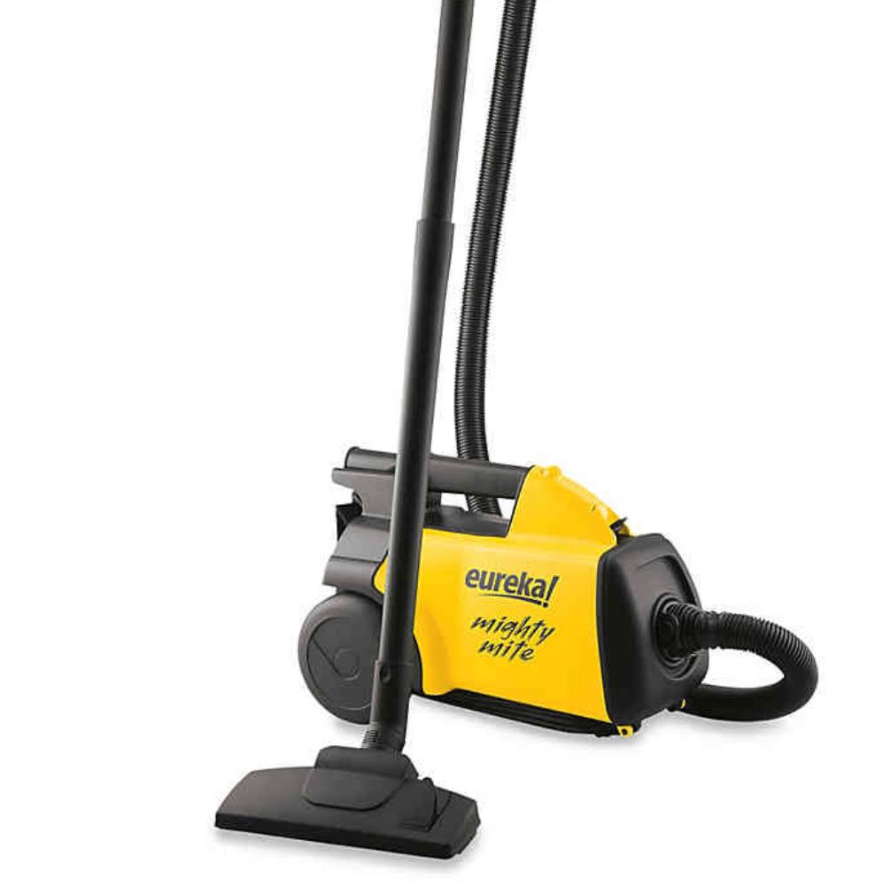 Eureka Mighty Mite Canister Vacuum, Yellow/Black 3670g