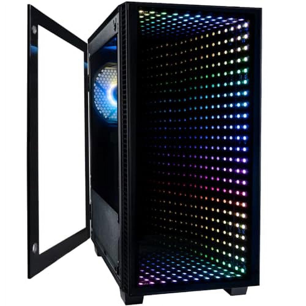 Empowered PC Continuum Micro Gaming Desktop - RTX 4070 Ti 12GB (> 3090), Intel 20-Core i7-14700KF (~ i9-13900K), 32GB RAM, 512GB NVMe + 2TB HDD, WiFi 6, Windows 11 - Liquid Cooled RGB Gamer Computer