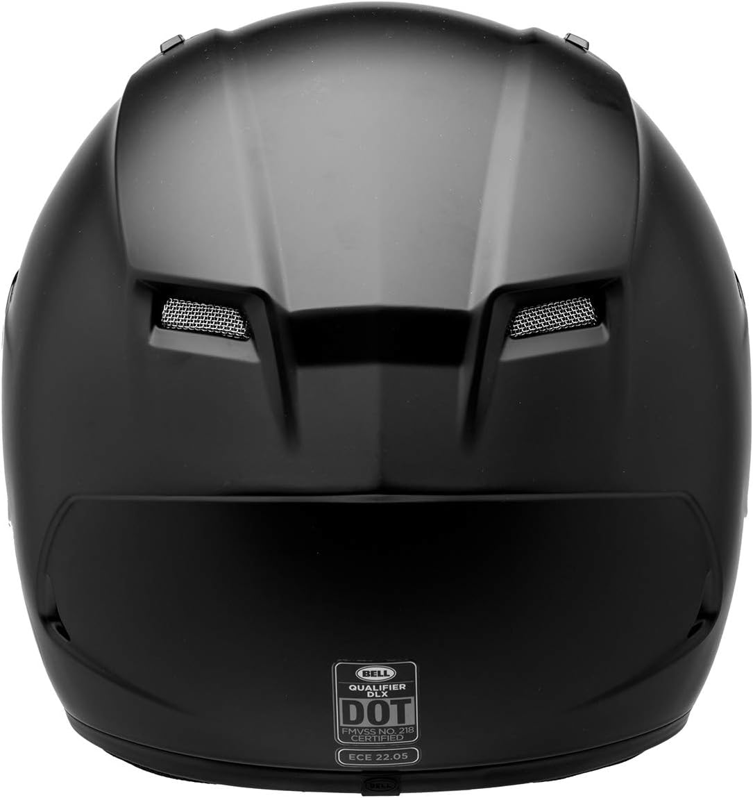 Bell Qualifier DLX Full-Face Blackout Helmet (Blackout Matte Black - Medium)