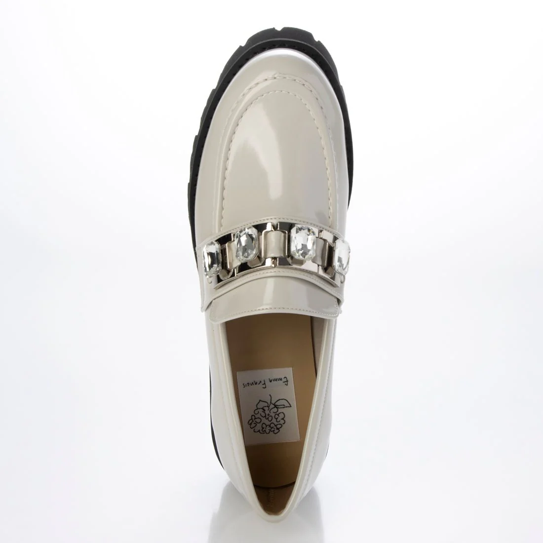 [24SS] Emma Francis Track Sole Beaded Loafers