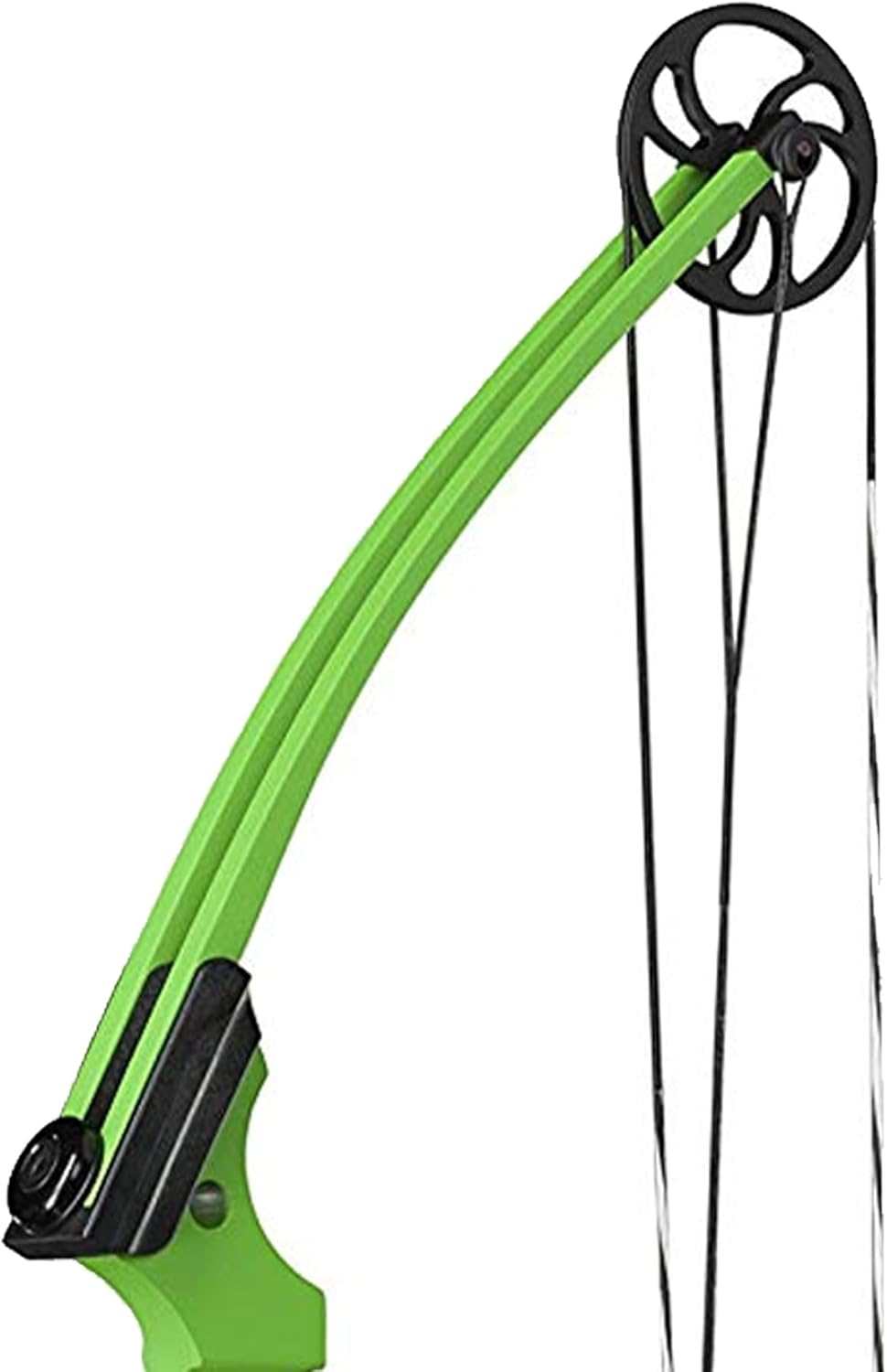 Genesis Archery Compound Bow Archery Kit w/Adjustable Draw Length 15" to 30" & Adjustable Draw Weight 10 to 20 Pounds for Left-Handed, Green (5 Pack)