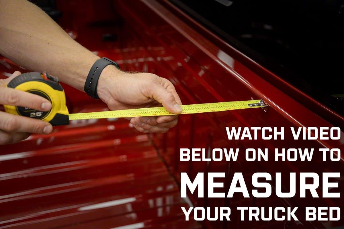 Proven Ground Soft Tri-Fold Tonneau Cover Compatible with 14-18 Silverado 1500 w/ 6.50-Foot Standard Box
