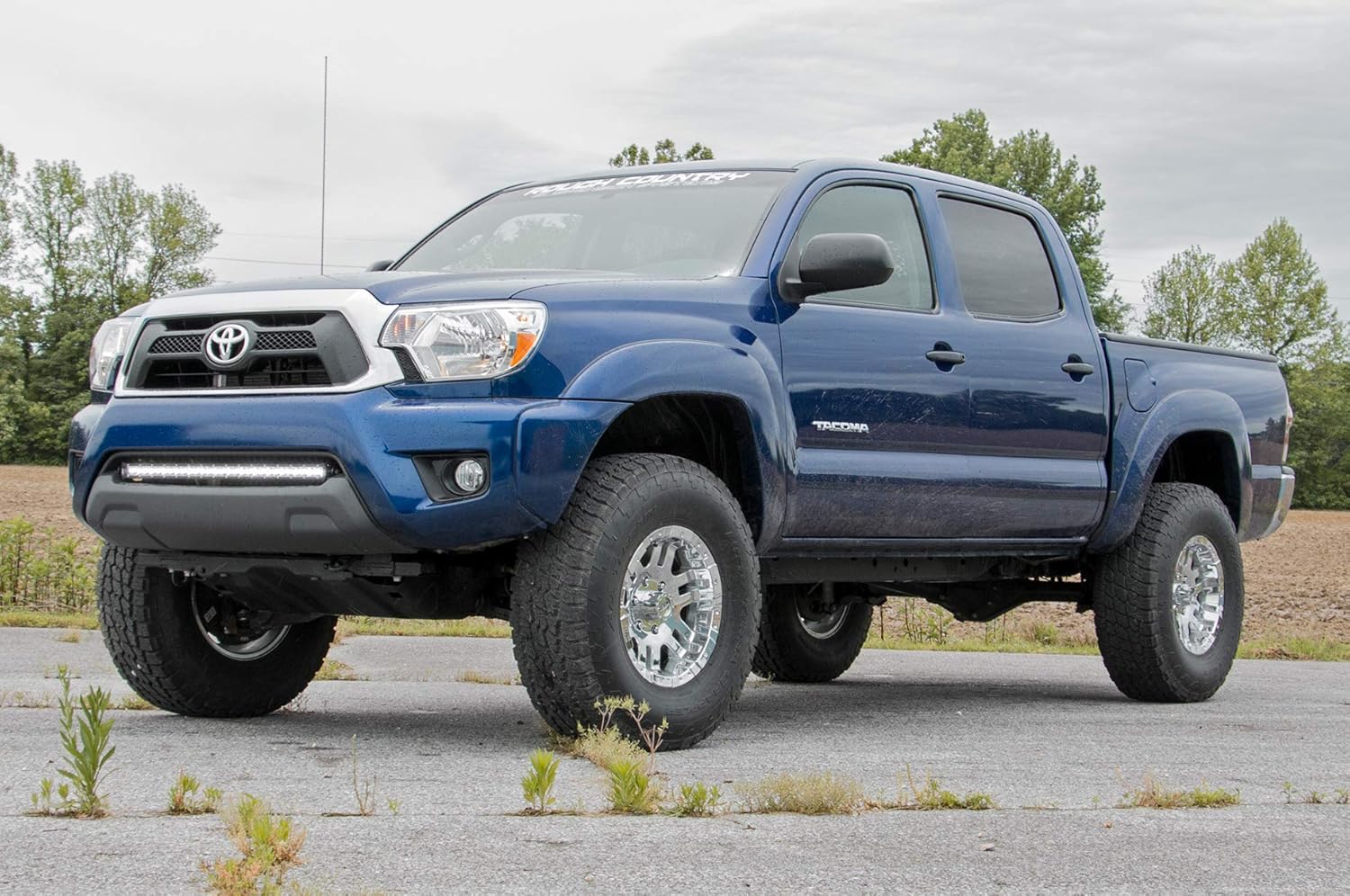 Rough Country 2" Billet Red Leveling Kit for 2005-2021 Tacoma - 744RED
