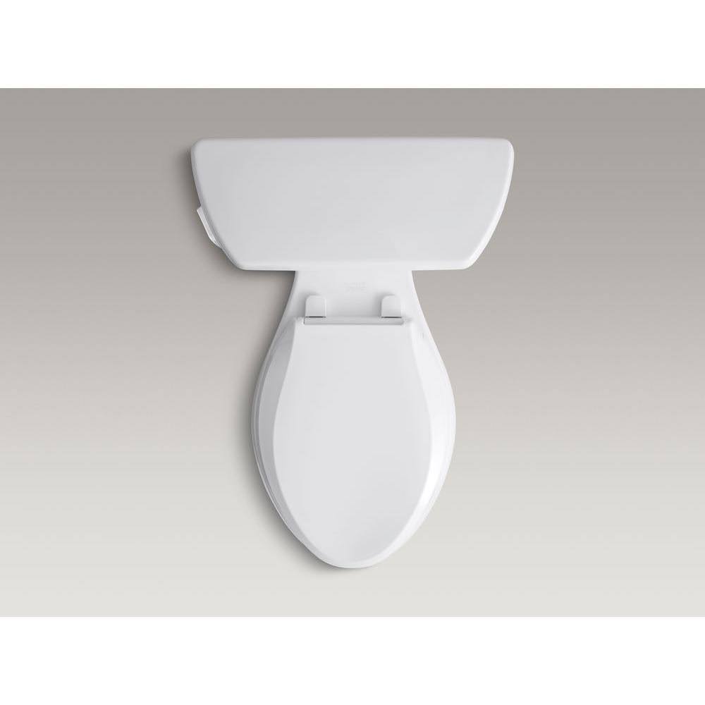Kohler K-3575 &Wellworth& Classic Two-Piece Elongated 1.28-GPF Toilet (White)