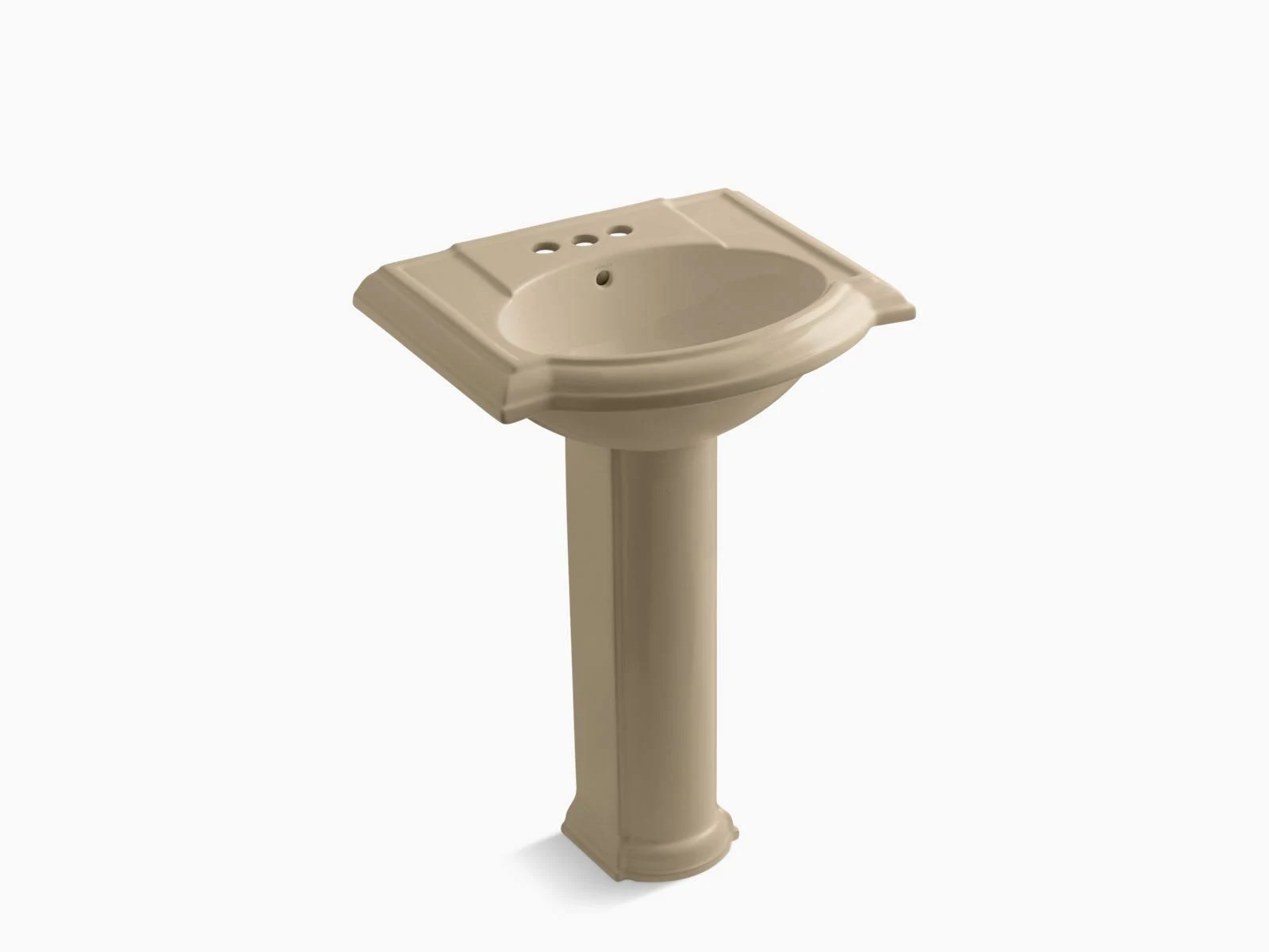 Kohler K-2286-4-33 Devonshire Sink Pedestal Mexican Sand