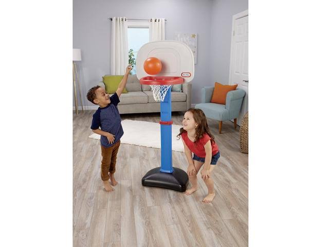 Little Tikes Cozy Coupe Dino Exclusive u0026 Easy Score Basketball Set, Blue, 3 Balls - Exclusive