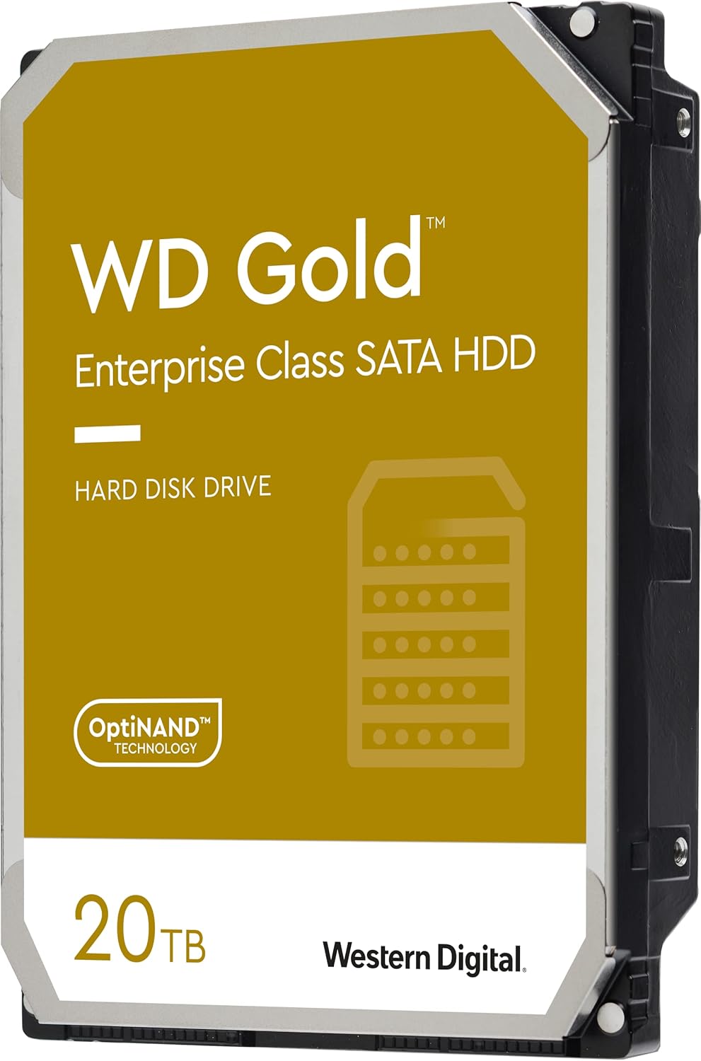 Western Digital 8TB WD Gold Enterprise Class Internal Hard Drive - 7200 RPM Class, SATA 6 Gb/s, 256 MB Cache, 3.5 - WD8004FRYZ
