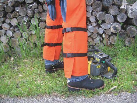 Elvex Orange Chain Saw Chaps,36 in