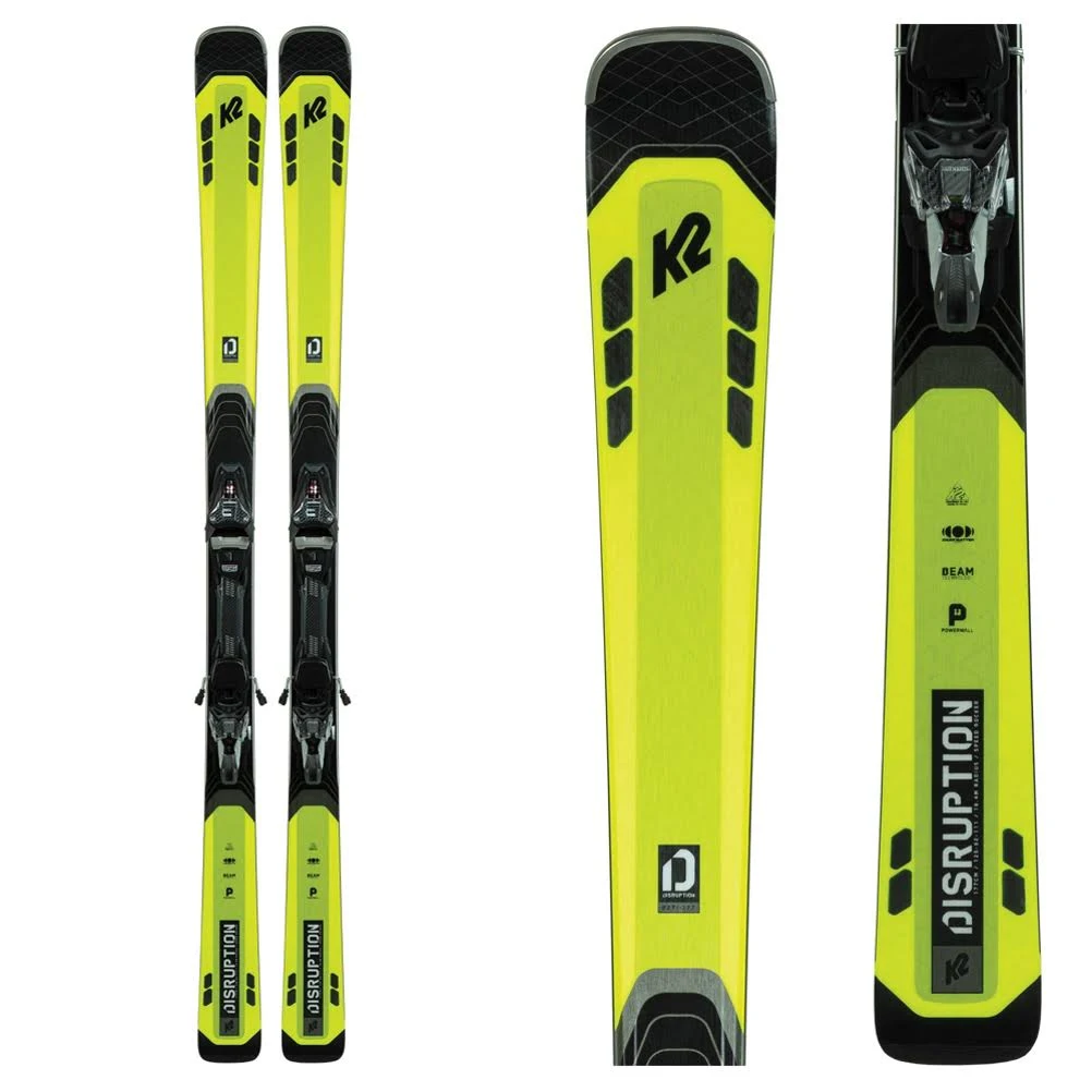 K2 Disruption 82Ti Skis + MXCELL 12 TCX Quikclik Bindings 2021 - 184
