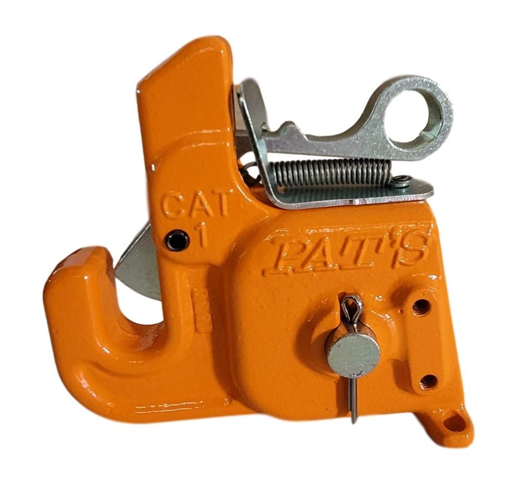 Pat's Easy Change with Stabilizer Bar - Best Quick Hitch System On The Market �C Flexible, Durable and Affordable (Orange CAT #1)