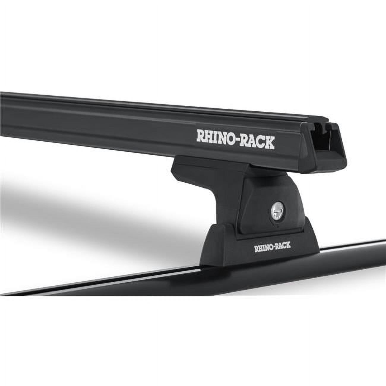 Rhino-Rack USA  59 in. Track Mount Cap Topper Aero Bar - Black