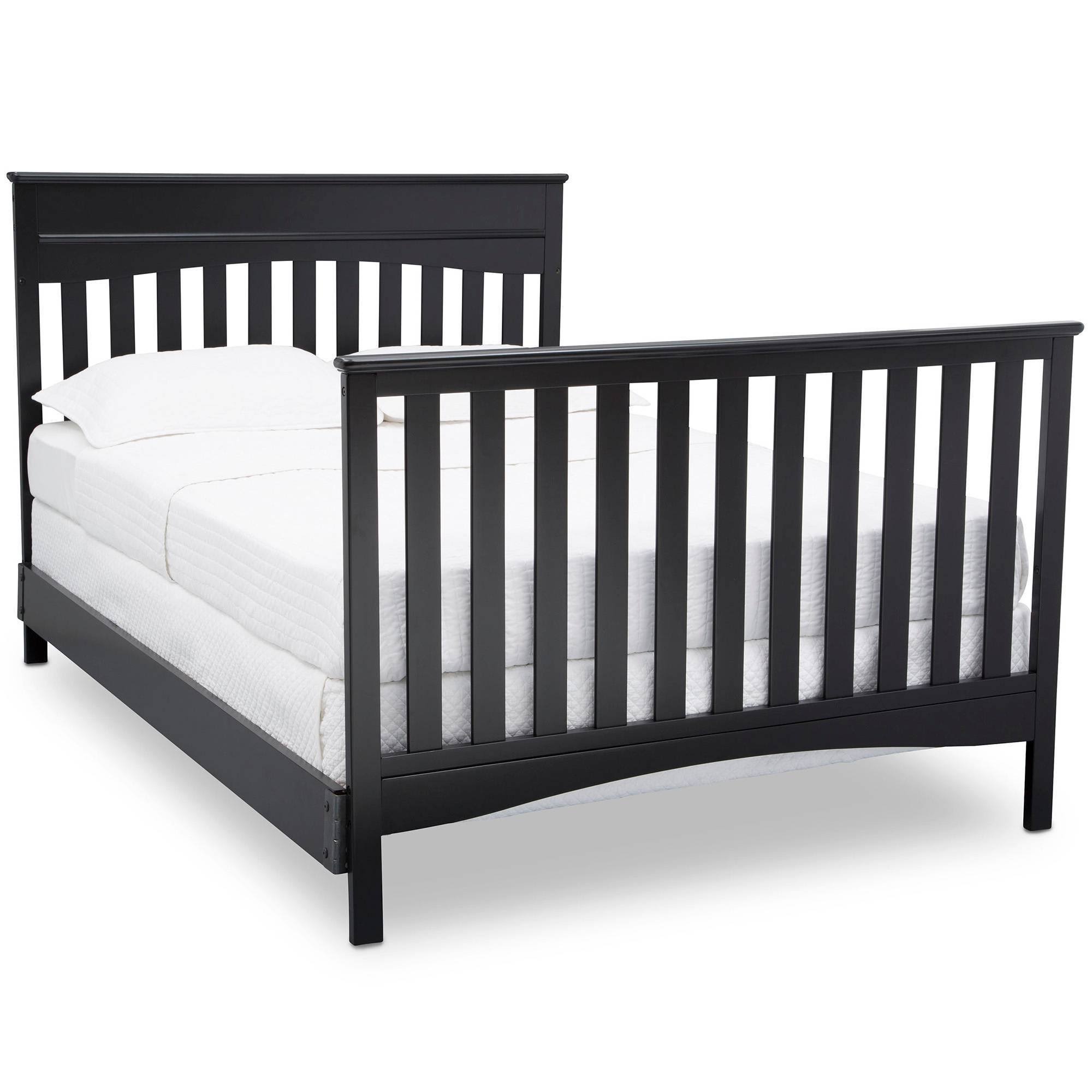 Delta Children Skylar 4-in-1 Convertible Crib - Black