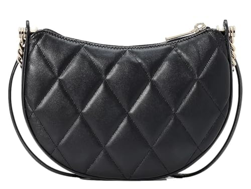 Kate Spade New York Women's Carey Smooth Leather Quilted Zip Top Crossbody Bag