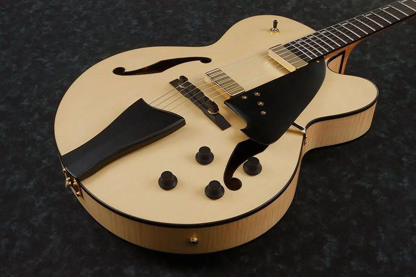 Ibanez AFC95 Contemporary Archtop Series Electric Guitar Flat Natural