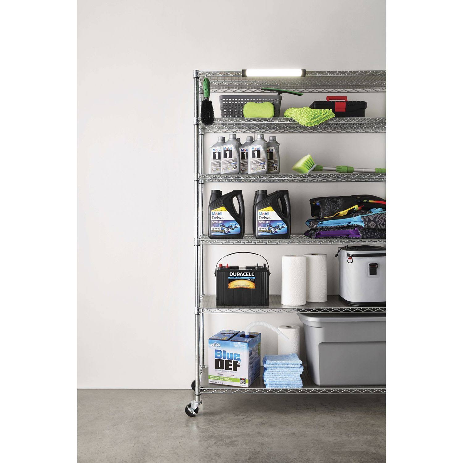 Members Mark 6-Level Commercial Storage Shelving, Grey
