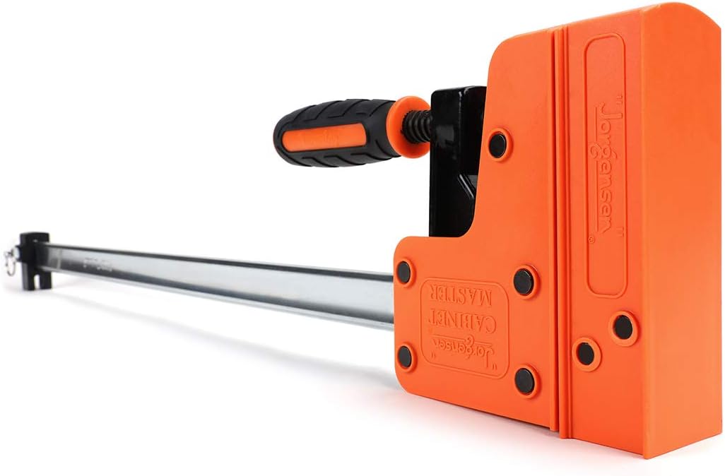 Jorgensen Cabinet Master 24-inch 90° Parallel Jaw Bar Clamp, 2-pack…