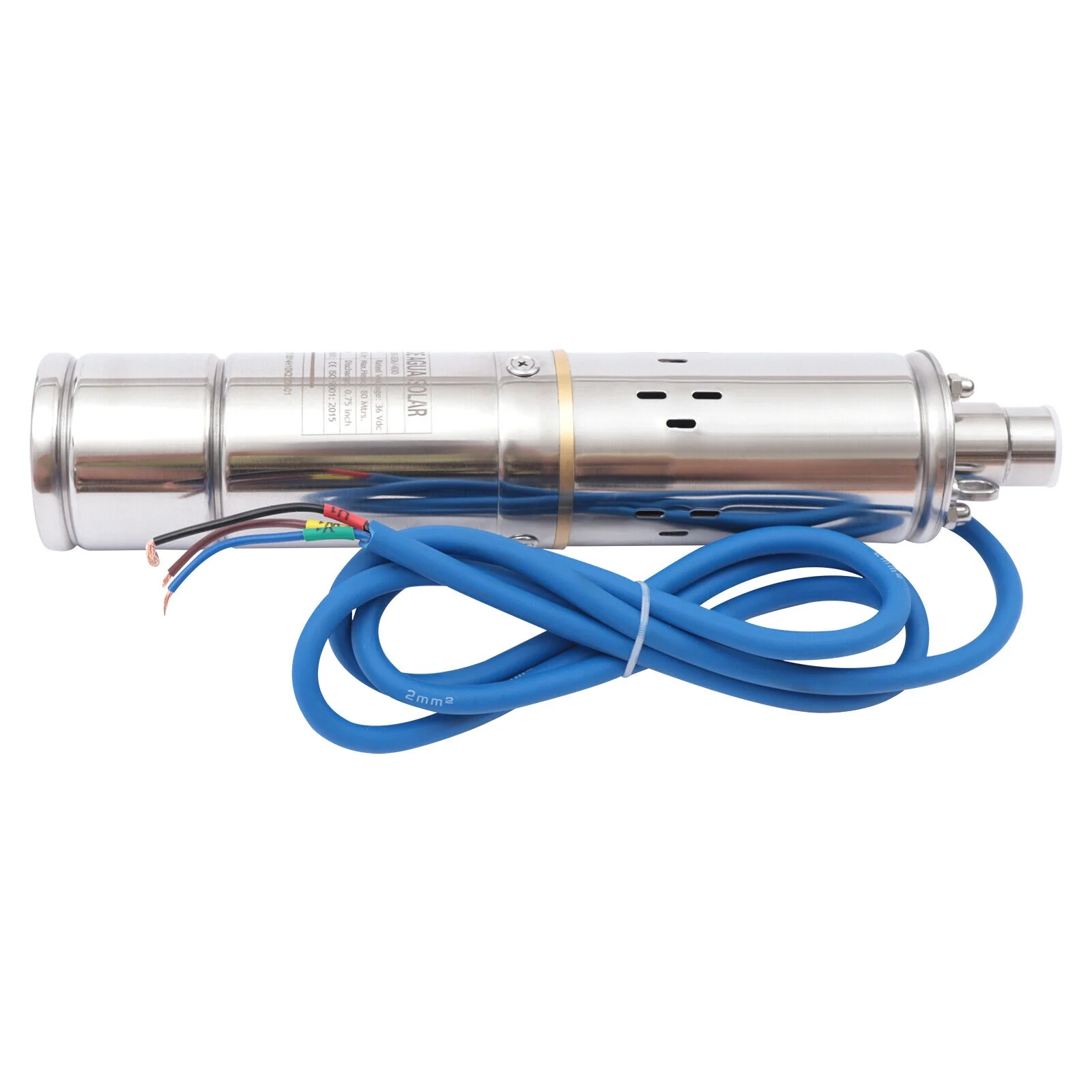 400W DC 36V Solar Water Pump 3" Submersible Deep Well Pump MPPT Controller 80m 3" DC Solar Water Pump 36V 400W Submersible Deep Well W/ Pump MPPT Controller DC36V 3" Solar Deep Water Well Pump