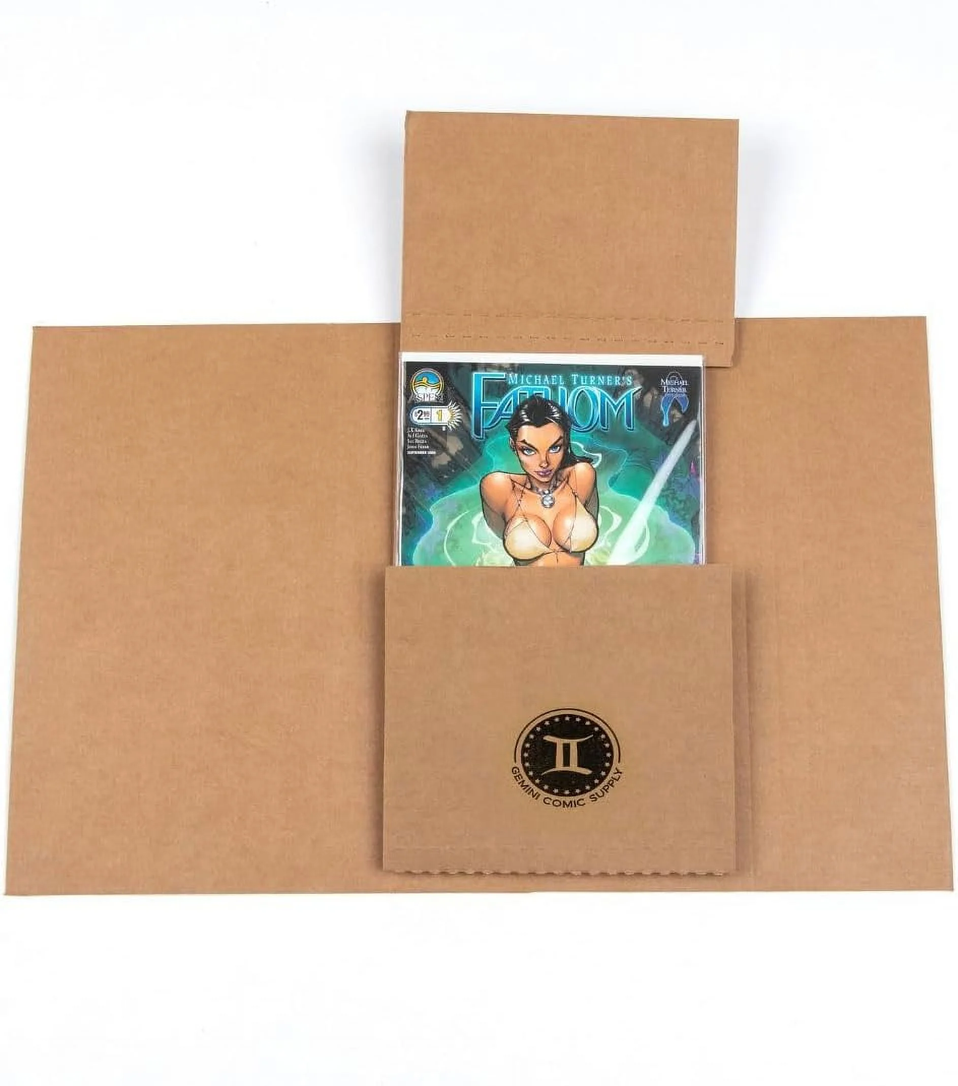 Gemini Comic Book Flash Mailers | Book Mailers For Shipping | Mailing Supplies for Books | Pack of 100