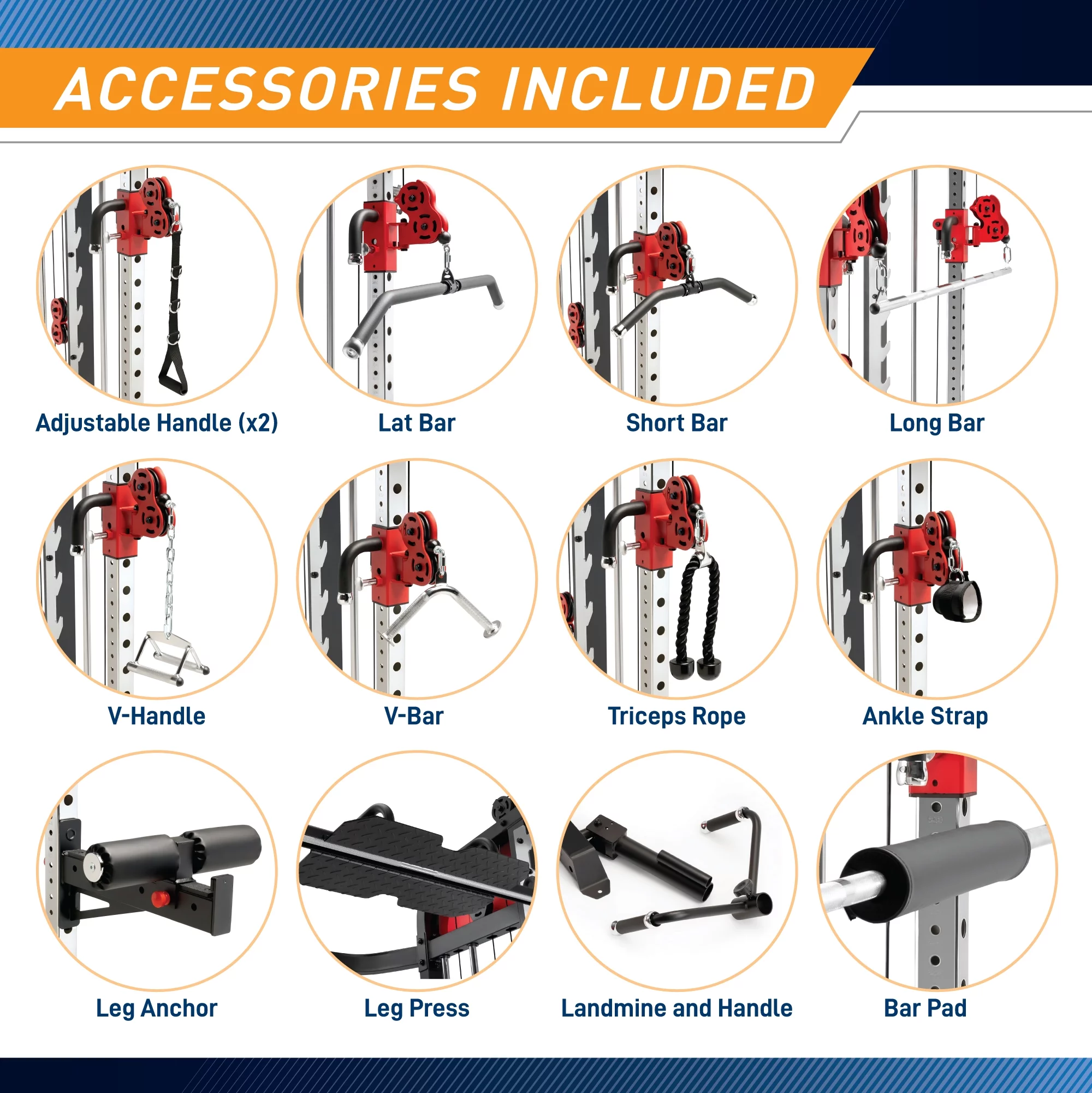 Marcy Pro Deluxe Smith Cage Home Gym System SM-7553
