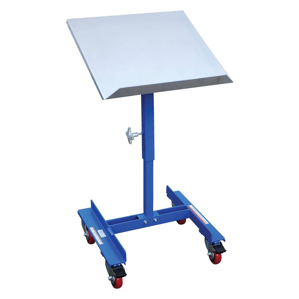 Vestil WT-2221 Mobile Tilting Work Table, 22 x 21 inch - 150 lbs