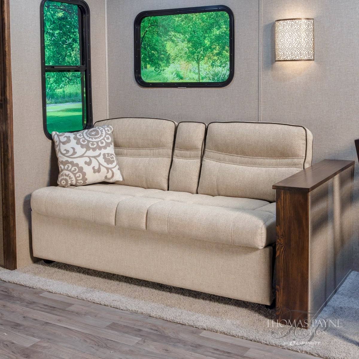 Thomas Payne 2020129836 62x22 Norlina Jackknife RV Sofa with Kickboard