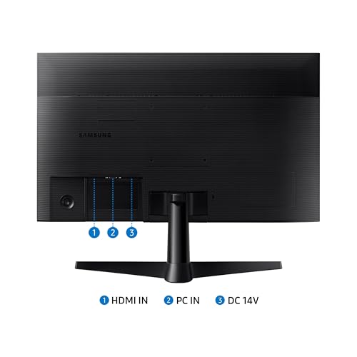 SAMSUNG 22" T350 Series FHD 1080p Computer Monitor, 75Hz, IPS Panel, HDMI, VGA (D-Sub), 3-Sided Border-Less, FreeSync, LF22T350FHNXZA