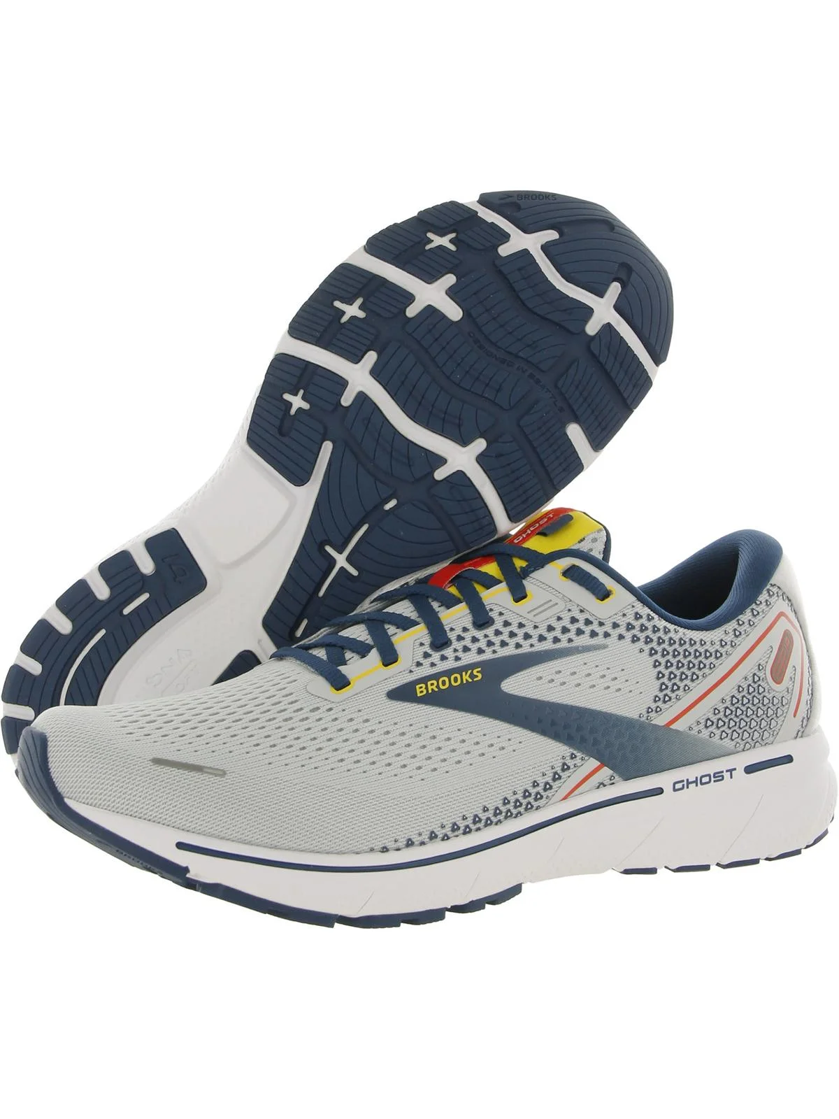 Brooks Mens Ghost 14 Performance Fitness Running Shoes