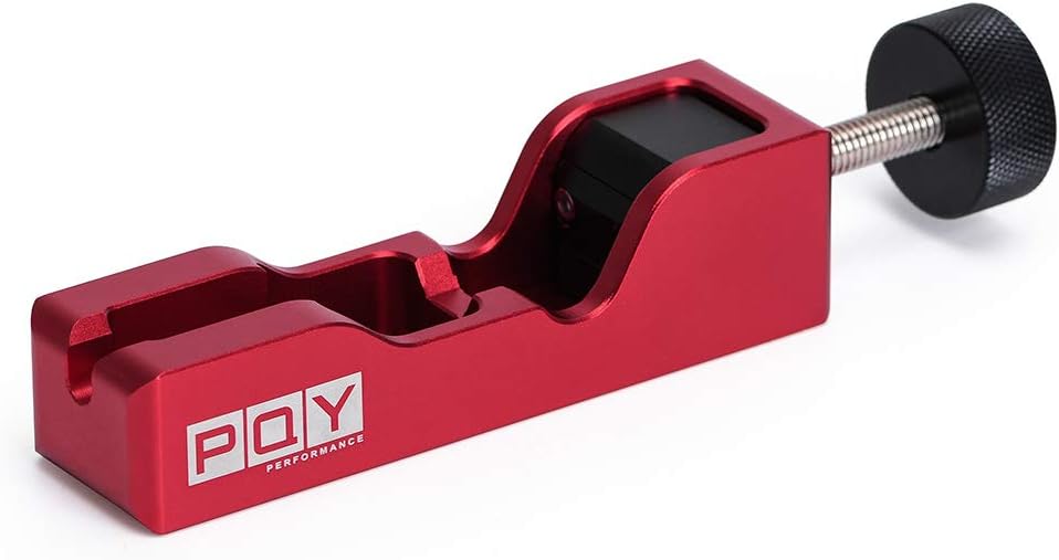 PQY Universal Spark Plug Gap Tool Compatible with Most 10mm 12mm 14mm 16mm Spark Plugs (red+feeler gauge) Pack of 2