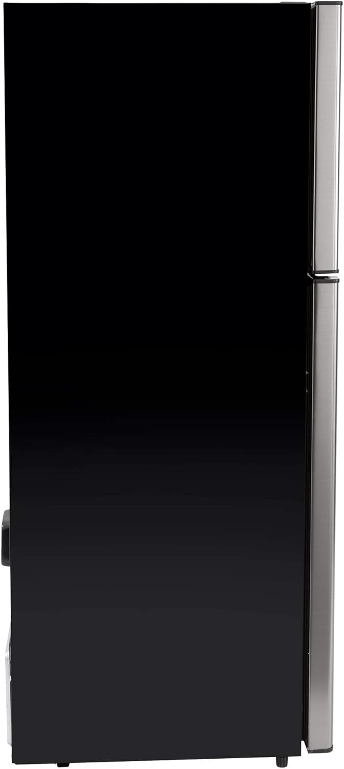 RecPro RV Refrigerator Stainless Steel | 7 Cubic Feet | 12-Volt | Camper Refrigerator | Low Wattage